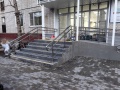 Перила из нержавеющей стали для крыльца с пандусом 4